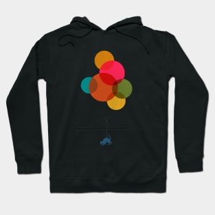 Cat Balloon Trip Hoodie